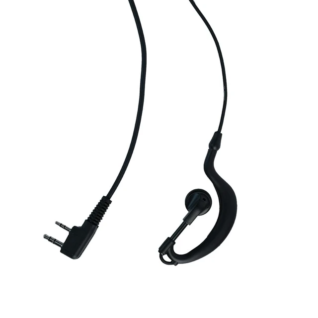 Alt view image 3 of 7 - Earpiece WalkieTalkie Headset Compatible with Baofeng UV-5R,10Pack | G-shape,with PTT Mic, Compatible with Baofeng BF-888S BF-F8HP BF-F9 Kenwood TK-2107 TK-3107 H777 RT7 RT21