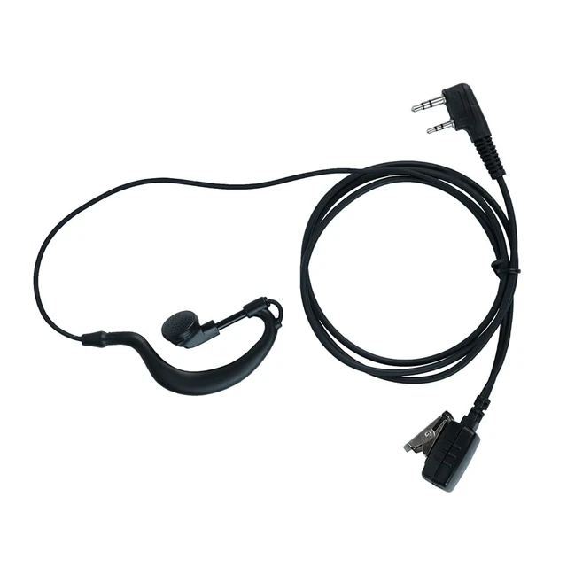 Alt view image 7 of 7 - Earpiece WalkieTalkie Headset Compatible with Baofeng UV-5R,10Pack | G-shape,with PTT Mic, Compatible with Baofeng BF-888S BF-F8HP BF-F9 Kenwood TK-2107 TK-3107 H777 RT7 RT21