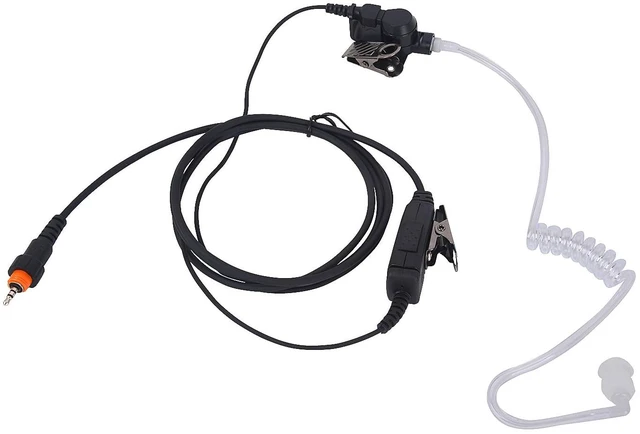 Alt view image 2 of 7 - Pdflie Walkie Talkie Surveillance Headset Acoustic Earpiece with Mic for Motorola Radio CLK446 CLP1010 CLP1013 CLP1040 CLP1043 CLP1060 CLP1063 CLP1080 CLP446 (6pack)