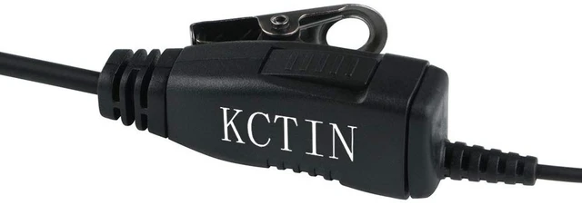Alt view image 6 of 7 - KCTIN Swivel Headset for Motorola Radios (HKLN4604 HKLN4604A HKLN4604B) Replacement for CLS/DTR/RDX/AX/XTN Series Walkie Talkies (2 Packs)