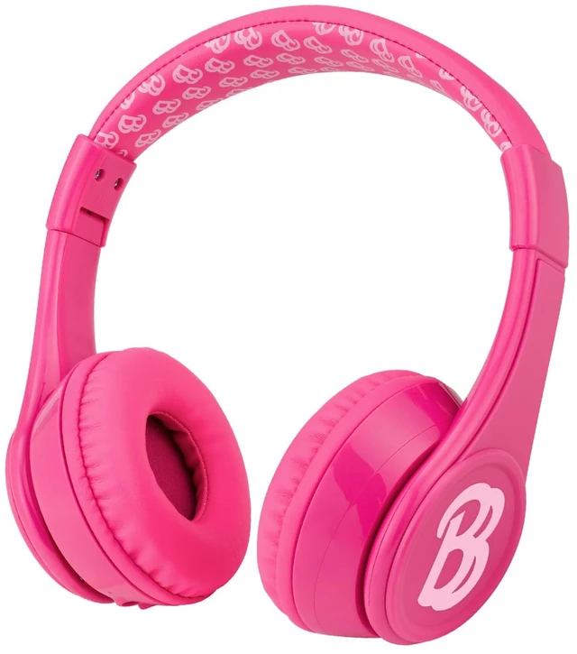 Main image of Barbie Bluetooth Headphones for Kids, Wireless Headphones for School, Home, or Travel (Barbie)