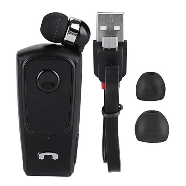 Main image of F920 Sports Bluetooth V5.4 Headset Earpiece 2.4GHz Retractable Driving Earphone Support for Office/Driving(Black) for f990 Drahtlose Bluetooth Headset