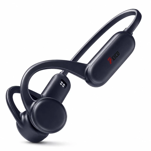 Main image of Eletronova Bone Conduction Headphones with Built-in MP3 32GB Sports Headset, IP68 Waterproof, Bluetooth 5.3 Open-Ear Earphones for Swimming, Running, Cycling & Driving, Mic Included