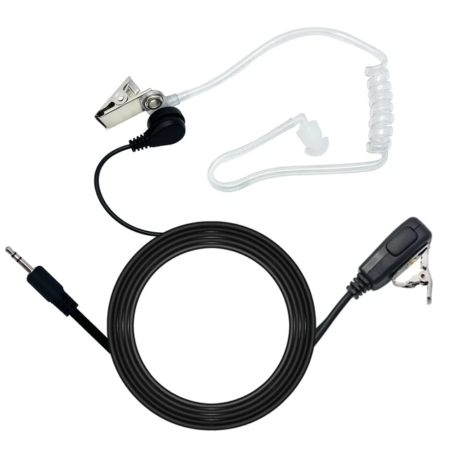 Alt view image 6 of 6 - Walkie Talkie Earpiece 2.5mm Covert Acoustic Tube Headset for Cobra 5 Pack | Covert Acoustic Tube, Clear Voice for Cobra CXT195 CX112 ACXT1035r ACXT145 ACXT545 PX655 RX385 RX685 Security & Hospitality