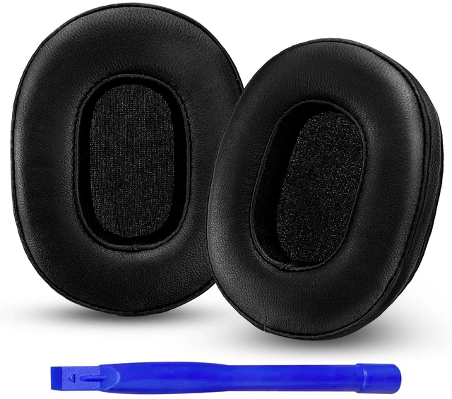 Main image of Aurivor Genuine Leather Ear Pads Cushions for Audio-Technica ATH MSR-7, Headset Earpads Covers for M50X M40X M30X M20X, HyperX Cloud, SteelSeries Arctis 1 3 5 7 9 9X Pro Prime, Stealth 600 & More
