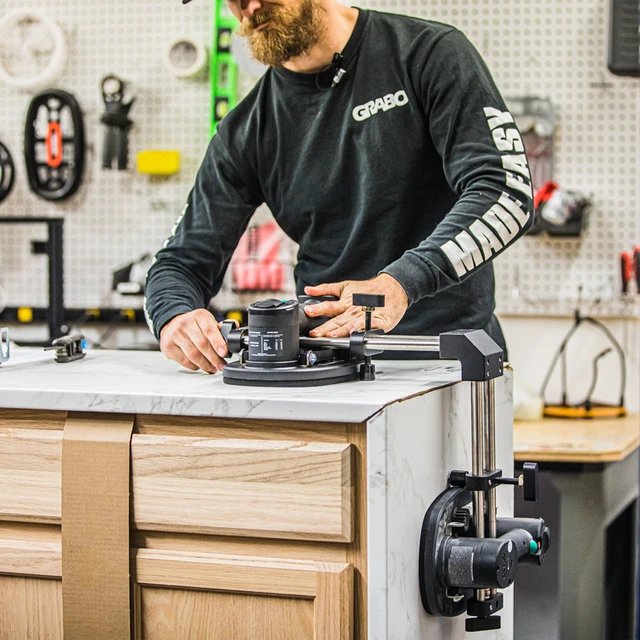 Alt view image 4 of 7 - GRABO 90 Degree Seam Setter for Stone Countertops