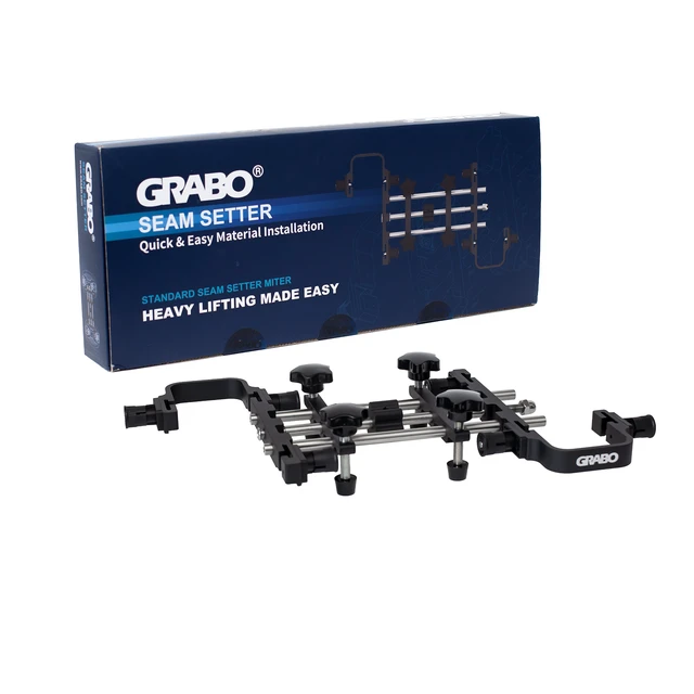 Main image of GRABO Seam Setter V2 Stainless Countertop Jig