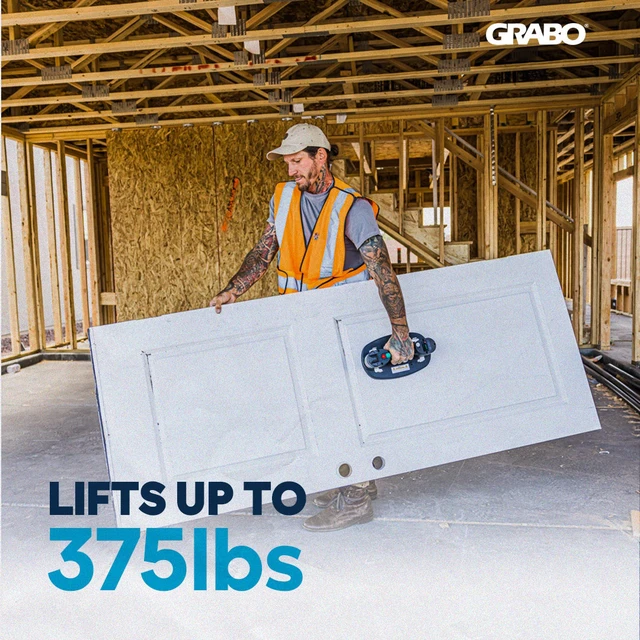 Alt view image 4 of 7 - GRABO Pro Lifter 20 Cordless Vacuum Suction Gripster up to 375 lb