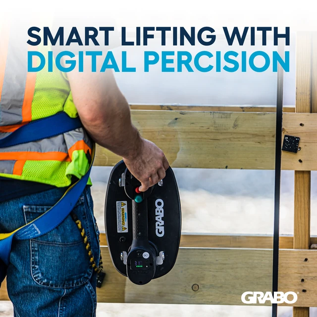 Alt view image 3 of 7 - GRABO Pro Lifter 20 Cordless Vacuum Suction Gripster up to 375 lb