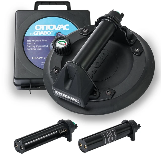 Main image of OTTOVAC Portable Electric Suction Gripster for Glass, 220 lb