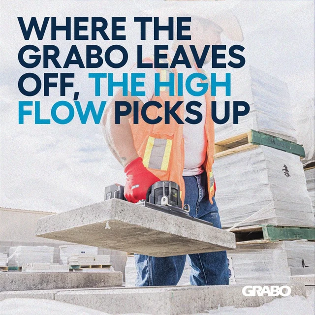 Alt view image 2 of 7 - GRABO HighFlow Suction Plate 300 and Foam Seal Kit, 150 lb