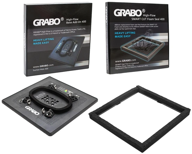 Main image of GRABO HighFlow Plate 400 and Smart Cut Seal Kit, 242 lb