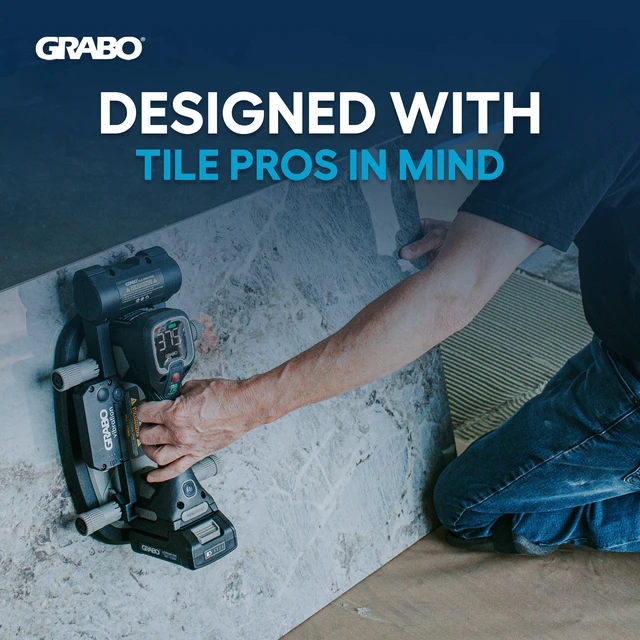 Alt view image 7 of 7 - GRABO Tile Vibration Attachment for Thinset Setting