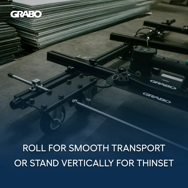 Alt view image 4 of 7 - GRABO Panel Pro Modular Rail Suction Gripster System, 6 Cups, 441 lb