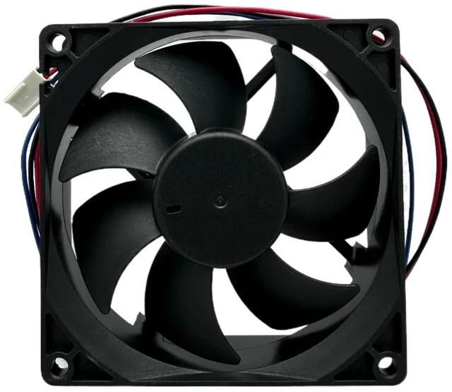 Alt view image 2 of 7 - 3610ML/3610KL-05W-B49 A90L-0001-0488 DC24V 0.16A 9225 3-Wire 9cm 90MM Inverter Cooling Fan for Fanuc Series (3610KL-05W-B49with 3-Wire B2 Plug)