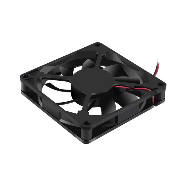 Alt view image 5 of 5 - 4PCS 80x80x15mm Fan 12V 2Pin DC 8015 Brushless Cooling Case Fan 80mm 15mm for Cooling PC Computer Case CPU Radiator Cooler Fan 2Pin