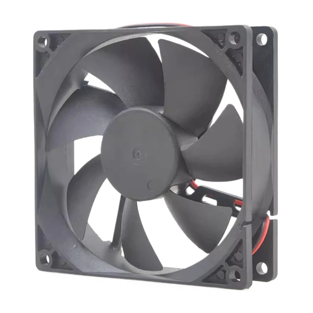 Alt view image 3 of 5 - 12V 0.16A 9025 2-Wire 9CM Silent Fan CPU Cooling Cooler Fan Radiator