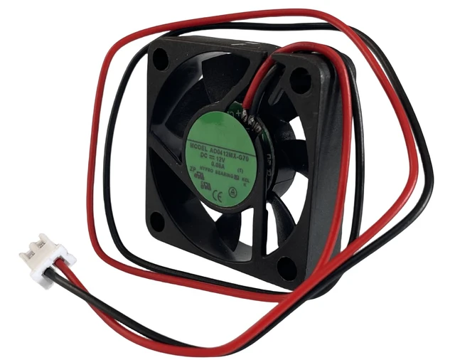 Alt view image 2 of 5 - AD0412MX-G70 DC12V 0.08A 4010 4cm Silent Cooling Fan