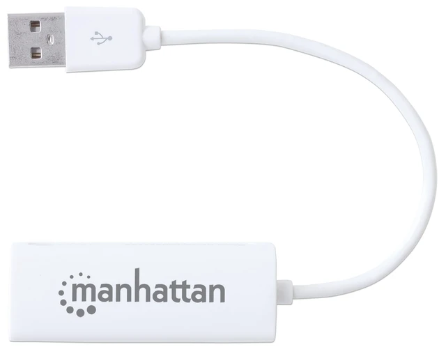 Alt view image 6 of 7 - USB to Ethernet Adapter - 10 / 100 Mbps Fast Ethernet LAN Network - Support Windows 10/8.1/8/7/Vista/XP for Desktop Laptop Apple MacBook Linux 3 Year Warranty 506731