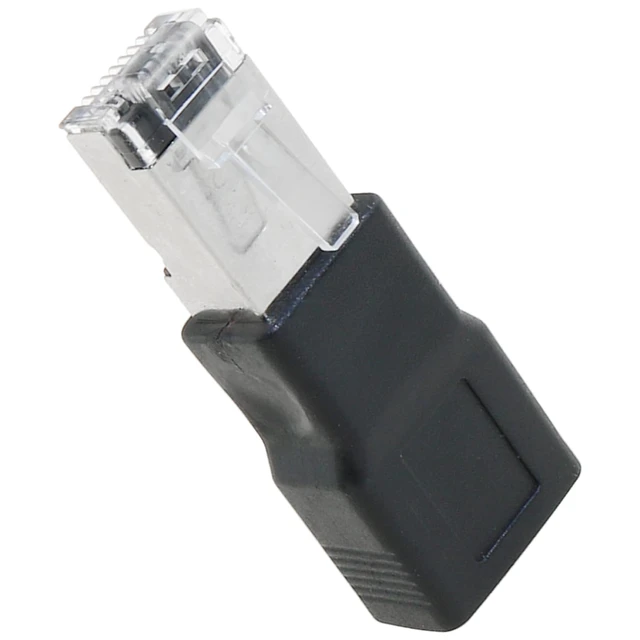 Main image of USB 2.0 Female to RJ45 Male Ethernet Conversion Adapter Suitable for Cameras Routers Laptops Desktop Computer
