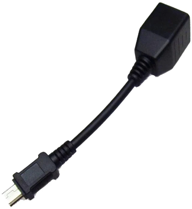 Main image of Mini USB Male to RJ45 Female Network Cable Port for External Wired Network Card Device Adapter, Mini Interface Microcontroller or Router External Network Cable 10CM