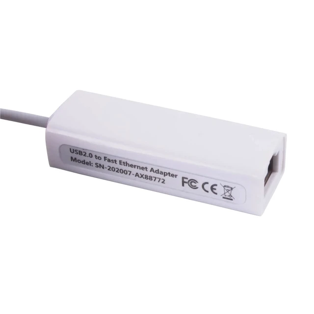 Alt view image 4 of 6 - USB to RJ45 LAN Ethernet Adapter 100Mbps Asix AX88772B AX88772 Converter 10M 100M