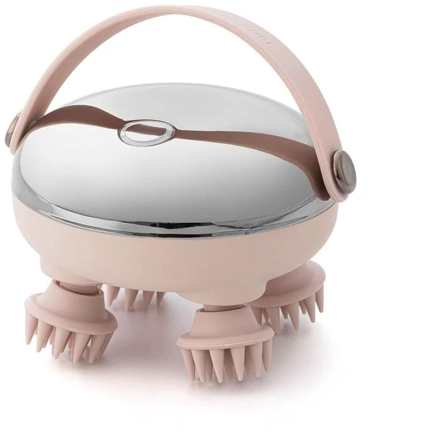 Main image of Head Massager Stress-Relief Acupoint Scalp Meridian Red Light Massager Portable Pet Massager (Grey)