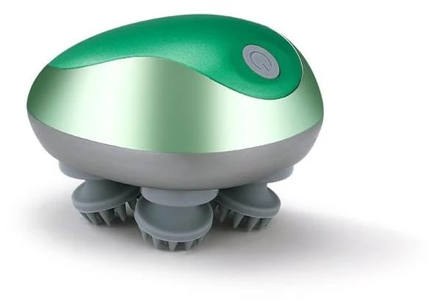 Main image of Electric Scalp Massager Waterproof Kneading Hair and Scalp Massage Device with 96 Massage Nodes 3-Speed Adjustment Promotes Hair Growth Deep Cleansing, Relieves Stress (Green)