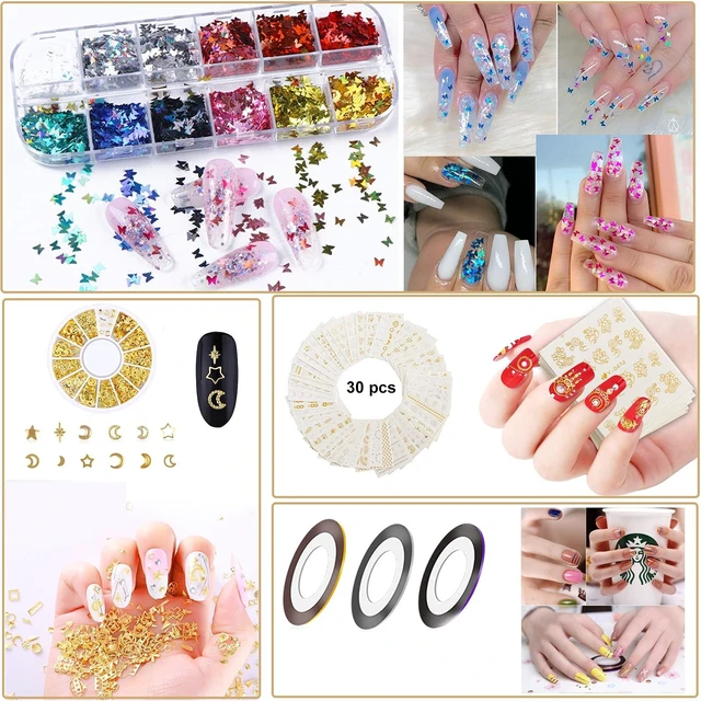Alt view image 6 of 7 - 2026 Upgrad 116 PCS Portable Electric Nail Drill with 120W UV LED Nail Lamp Set,Gel Light Drill Kit,Acrylic Nails Gel Polishing Shape Tools Supplies Set,Manicure Pedicure Nail Files DIY