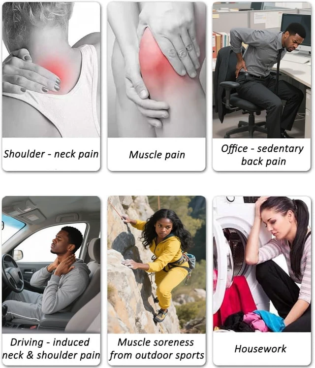Alt view image 6 of 7 - Type-C Charging Mini Massage Gun Handheld Massager for Muscle Relaxation Percussion Muscle Massager Rechargeable Gifts Toys for Women (Pink) Holiday Gift Massagers Body Care Machine