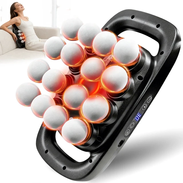 Main image of 16 Head Massage Deep Tissue Massager Gun 2600mAh Massage Gun Deep Tissue with Type-C Fast Charging 3 Massage Modes & 30 Intensities Suitable for Muscle Soreness in The Waist, Shoulders,Neck After Work