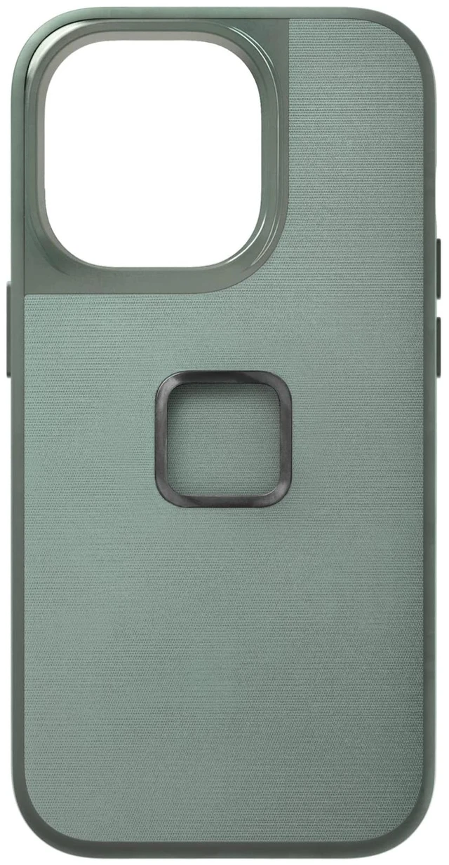 Main image of Mobile Everyday Phone Case for iPhone 14 Pro, Sage, Slim Profile, 6 ft Drop Protection, Weatherproof Fabric Shell, SlimLink Connects to Mobile Mounts & Gear