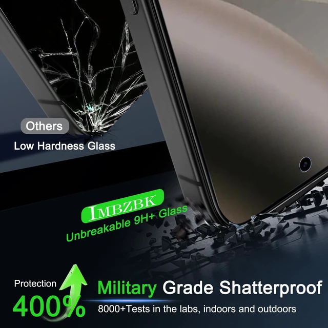 Alt view image 3 of 7 - 3 Pack Screen Protector for Google Pixel 10 Pro, Tempered Glass | 9H+ Hardness, Military Grade Shatterproof, Case Friendly, Bubble Free Auto-Dust Removal, with 3 Camera Lens Protectors