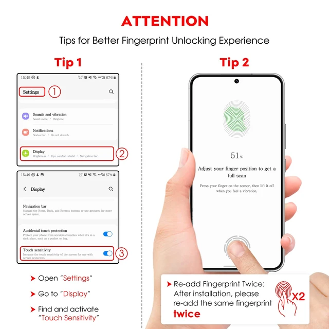 Alt view image 2 of 7 - Screen Protector for Samsung Galaxy S22 Plus, 2+2 Pack | with Camera Lens Protector, HD Clear Tempered Glass, Anti-Scratch Protection, Easy Installation Tool