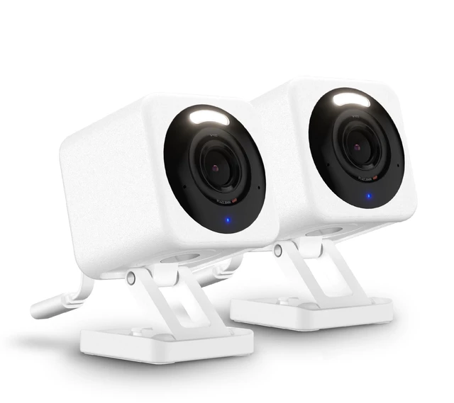 Main image of 2.5K AI Security Camera, Indoor/Outdoor Cameras for Home Security, Baby Monitor & Pet Camera, Color Night Vision, No Subscription Required (2 Pack)