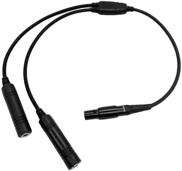 Main image of JUYODE General Aviation Headset GA Dual Plugs to Lemo 6-Pin Adapter for Bose A20 A30 Headsets Pilot Airplane Aircraft Connector (1-GA-lemo)