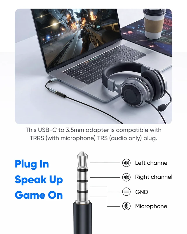 Alt view image 6 of 7 - USB C to 3.5mm Headphone Jack Adapter 20-Pack,USBC to AUX Audio HiFi Dongle | Braided Type-C to 1/8 inch Audio Cord for iPhone 17/16/15 Pro/Max,Samsung Galaxy S25/S24/S23 Ultra,iPad Pro, MacBook