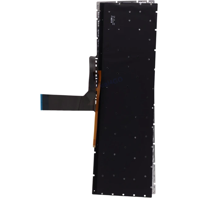 Alt view image 2 of 5 - Deal4GO Colorful Backlit Keyboard Replacement for MSI GL65 Leopard 10SFK-062, GL75 GF75 GE73 GE75 GS63 GS73 GL63 GL73 GP72 GS63VR