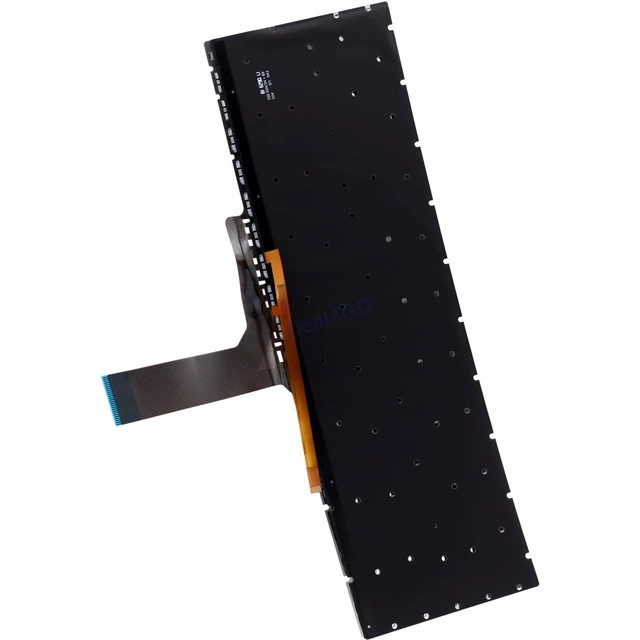 Alt view image 4 of 5 - Deal4GO Colorful Backlit Keyboard Replacement for MSI GL65 Leopard 10SFK-062, GL75 GF75 GE73 GE75 GS63 GS73 GL63 GL73 GP72 GS63VR