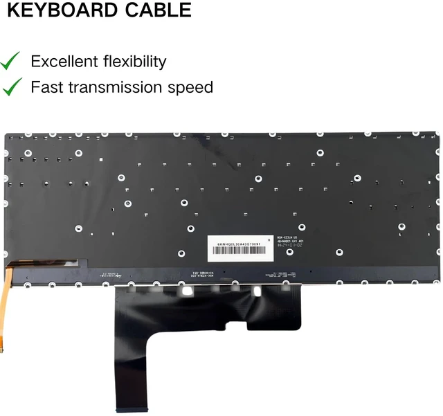 Alt view image 5 of 7 - TLBTEK Backlight Keyboard Replacement Compatible with HP Omen 15-EN 15-EK 15Z-EN 15T-EK 16-B 16-C 16-N 16-K 16-WD 16-WF 16-U 15-EK0019NR 15-EN 15-EN0010CA 15-EN0013DX 15-EN0023DX Series Laptop