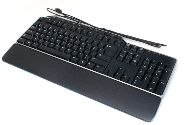 Main image of Genuine 1RW52 KB522 X20M8 7VHY1 Dell Business Multimedia USB Wired 104-Key 14-Hot Keys 2 USB Hub Keyboard Compatible Part Numbers: 1RW52, KB522, X20M8, 7VHY1