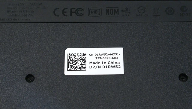 Alt view image 3 of 7 - Genuine 1RW52 KB522 X20M8 7VHY1 Dell Business Multimedia USB Wired 104-Key 14-Hot Keys 2 USB Hub Keyboard Compatible Part Numbers: 1RW52, KB522, X20M8, 7VHY1
