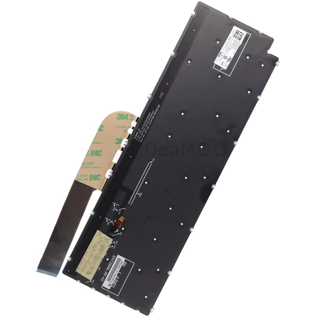 Alt view image 3 of 5 - Deal4GO Backlit Keyboard 1FRFK 0WNM6 Replacement for Dell Inspiron 5510 5515 5593 5580 5584 5502 3501 3502 3505, 7591 7590 2-in-1