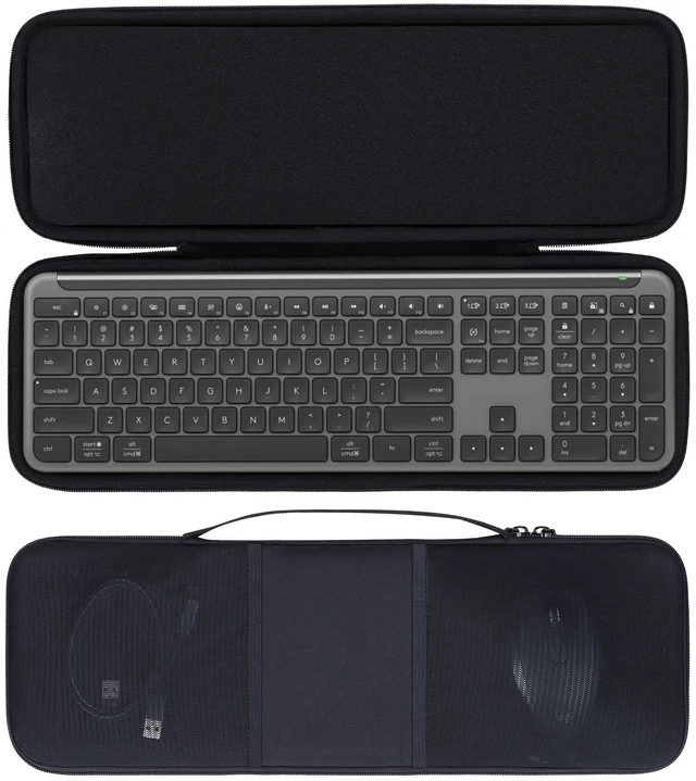 Main image of Lebakort Hard Case Compatible with Logitech Slim K950 MK955 Signature Slim Keyboard and Mouse Combo