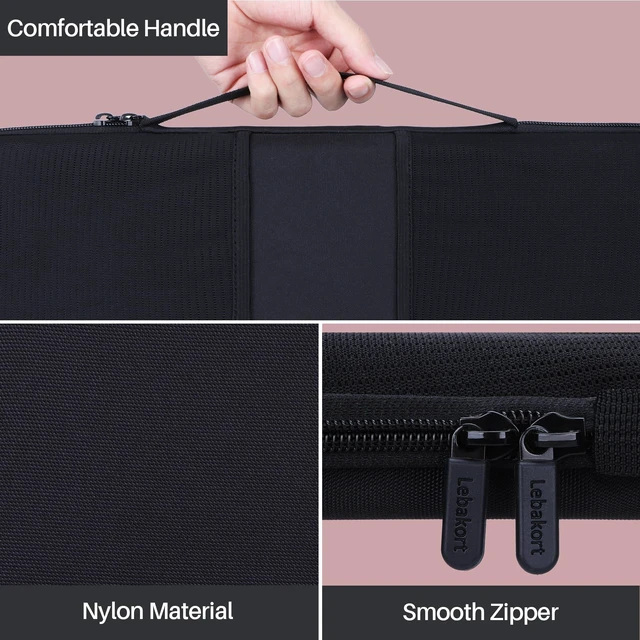 Alt view image 4 of 7 - Lebakort Hard Case Compatible with Logitech Slim K950 MK955 Signature Slim Keyboard and Mouse Combo