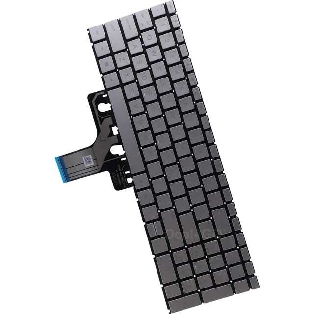 Alt view image 5 of 5 - Deal4GO Backlit Keyboard Replacement for HP 15-FD 15-FC, 250 255 256 G10 15-EG 15-EH 15-FD1072NR 15-FC0047NR 15-EG0010NR - Silver