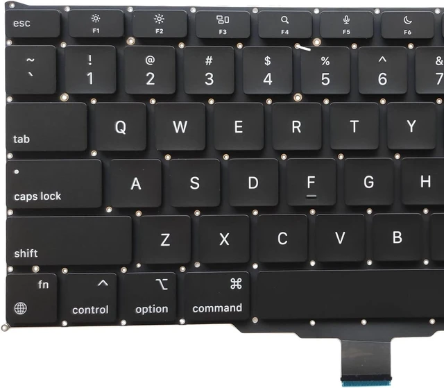 Alt view image 4 of 5 - Bfenown US QWERTY Keyboard Replacement Kit for MacBook Air 13" M1 (A2337, Late 2020) Includes Screws and Installation Tools
