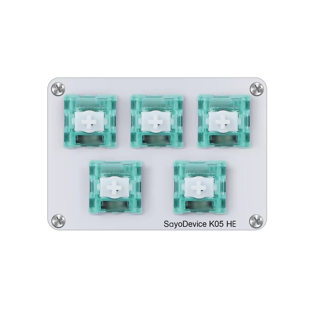 Alt view image 7 of 7 - K05 HE Rapid Trigger Mini Keyboard With Hall Switches for OSU Geometry Dash | Support RT and DKS Gaming Keypad For Rhythm Game Macro Keypad with Magnetic Linear Switches DIY Customizable Programmable