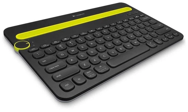 Main image of Logitech K480 Wireless Multi-Device Keyboard for Windows, macOS, iPadOS, Android or Chrome OS, Bluetooth, Compact, Compatible with PC, Mac, Laptop, Smartphone, Tablet - Black