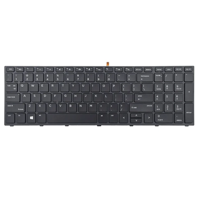Alt view image 2 of 7 - TLBTEK Backlight Keyboard Replacement Compatible with HP ProBook 450 G5 455 G5 470 G5 Series Laptop L01028-001 L01027-001